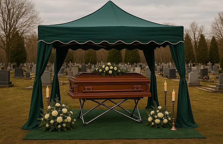 Funeral tents