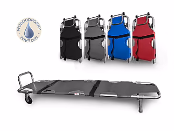 Stretchers with footrest - Grey, waterproof - Professional & Durable