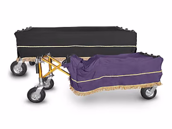 Premium Coffin Trolley Cover
