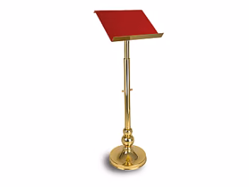 Lectern no 5, with cloth